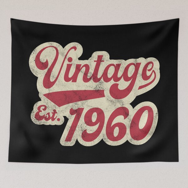 Item preview, Vintage Est 1960 designed and sold by PaulSDesign.