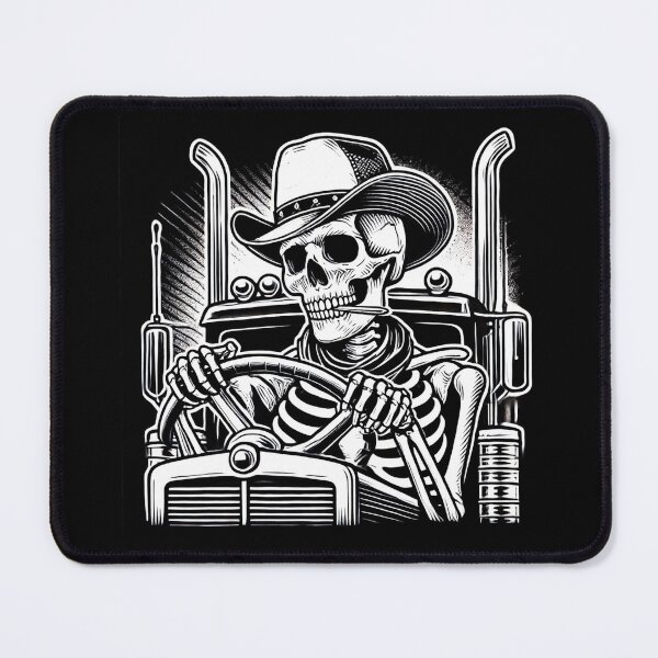 Item preview, Skeleton Truck Driver designed and sold by Myra365Art.