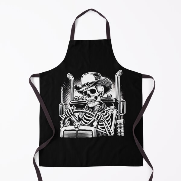 Item preview, Skeleton Truck Driver designed and sold by Myra365Art.