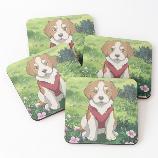 Item preview, Brittany puppy dog cute designed and sold by DamioPolArt.