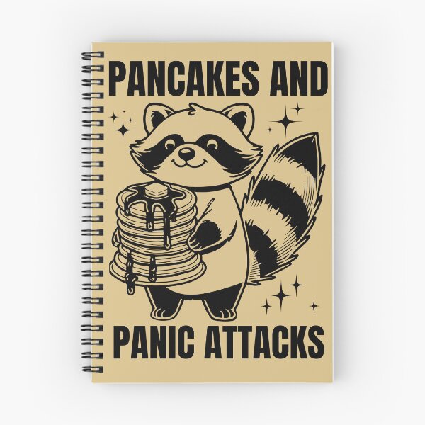 Item preview, Pancakes and Panic Attacks Retro designed and sold by ManiaGrania.