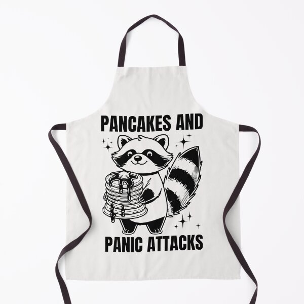 Item preview, Pancakes and Panic Attacks Retro designed and sold by ManiaGrania.