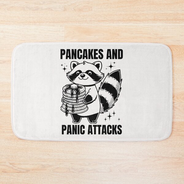 Item preview, Pancakes and Panic Attacks Retro  designed and sold by ManiaGrania.