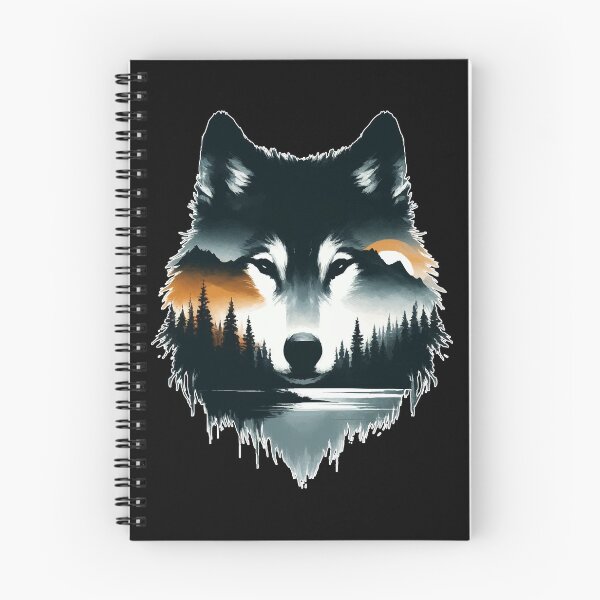 Item preview, Naturaleza y aire libre en las montañas Wolf Head designed and sold by TomFrontierArt.