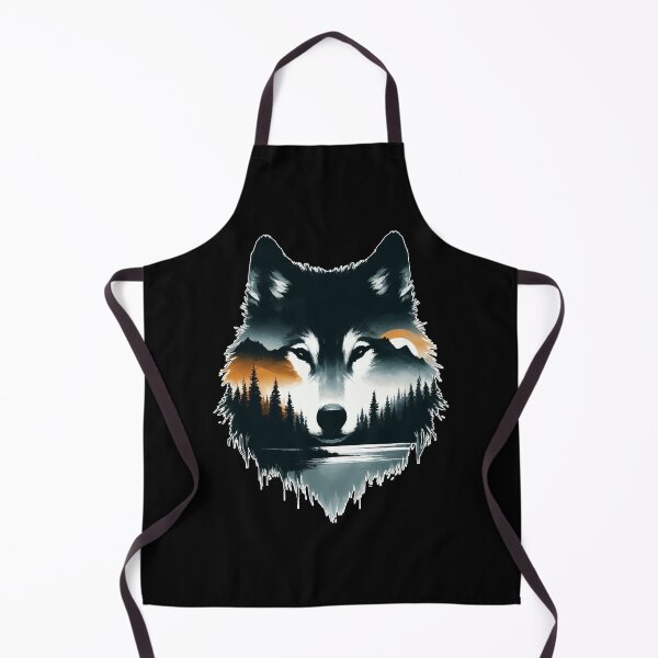 Aperçu de l'œuvre Montagnes Wolf Head Nature Extérieur créée et vendue par TomFrontierArt.