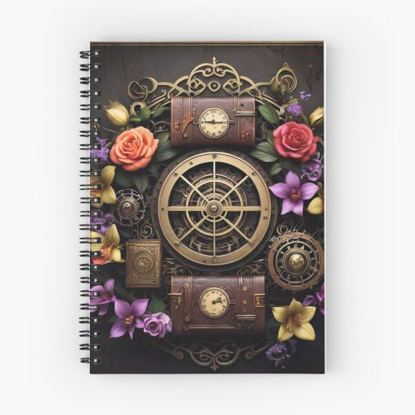 Item preview, Steampunk Floral Art: Leather & Brass Accented Arrangements designed and sold by InsightA.