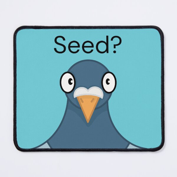 Item preview, Pidgeon Wants Seed designed and sold by lightningtigerz.