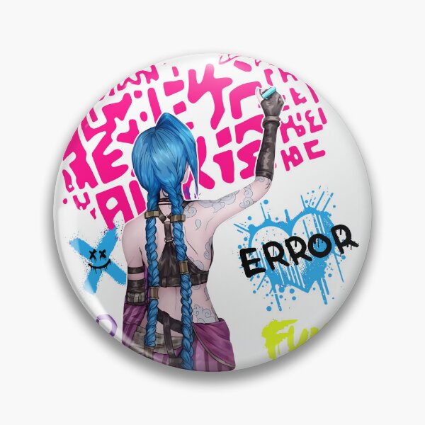 Item preview, Jinx Arcane Graphic Style designed and sold by HaloHop.
