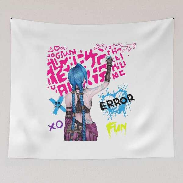 Item preview, Jinx Arcane Graphic Style designed and sold by HaloHop.