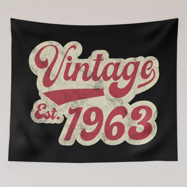 Item preview, Vintage Est 1963 designed and sold by PaulSDesign.