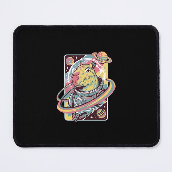 Item preview, Space Capybara Design - Astronaut in the Cosmos designed and sold by VisualArtsOasis.