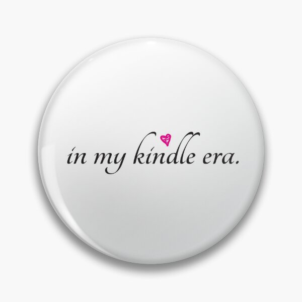 Item preview, "in my kindle era." magenta heart designed and sold by allogy.