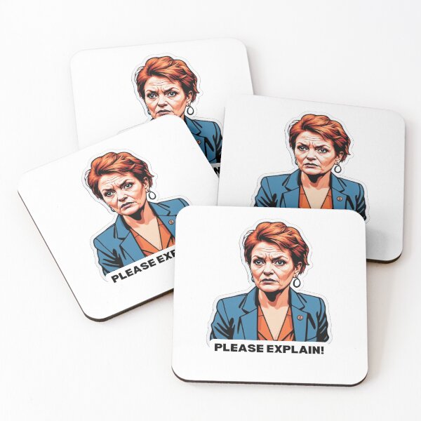 Item preview, Pauline Hanson - Please Explain! designed and sold by Dulynotedco.