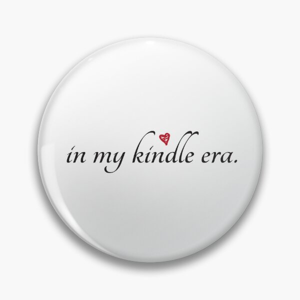 Item preview, "En mi era Kindle". Corazón rojo designed and sold by allogy.