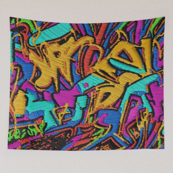 Item preview,  Embroidery Doddle Pattern ( Graffiti ) 3 designed and sold by RWT-Design.