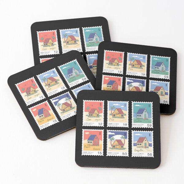 Item preview, Emily Henry Mini Stamps 6 Pack designed and sold by ArtbySameer.