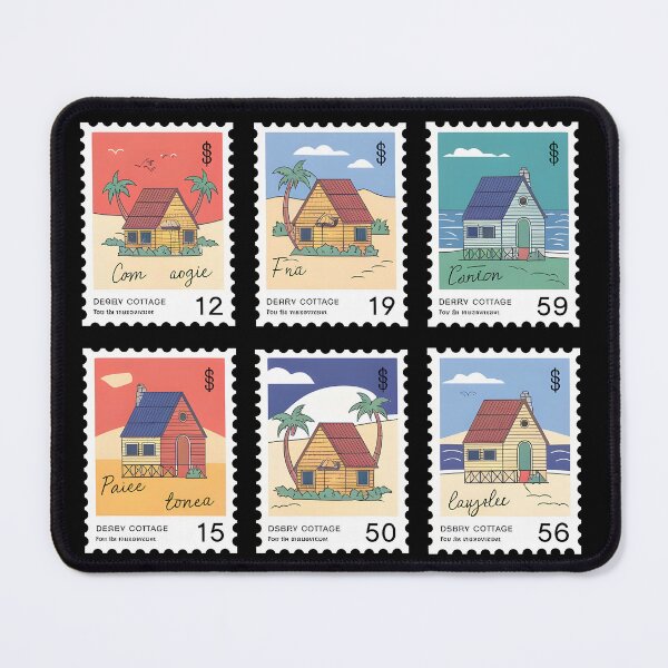 Item preview, Emily Henry Mini Stamps 6 Pack designed and sold by ArtbySameer.
