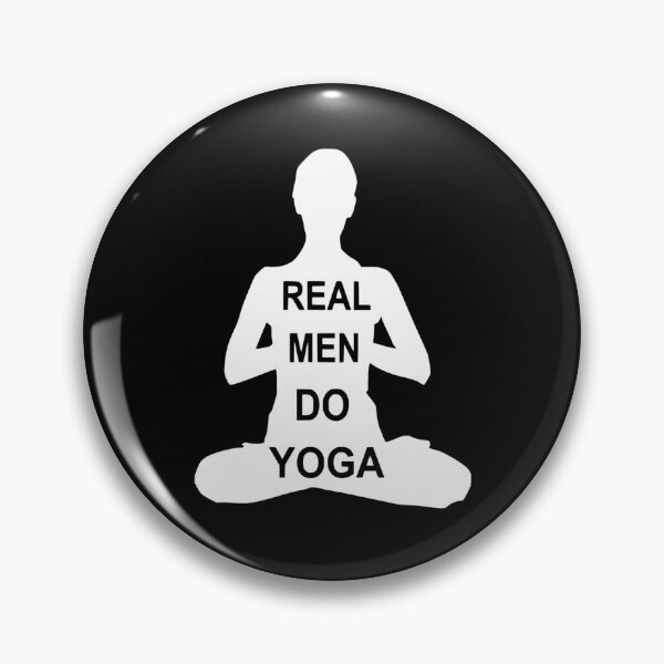 Item preview, Real Men Do Yoga designed and sold by coolfuntees.