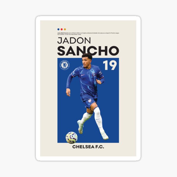 Artikel-Vorschau von Jadon Sancho, designt und verkauft von MertArtDesigns.