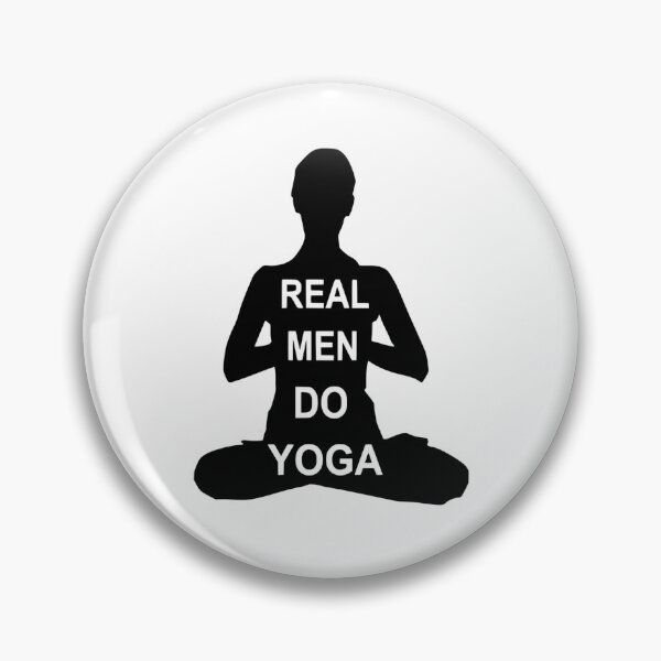 Item preview, Real Men Do Yoga designed and sold by coolfuntees.
