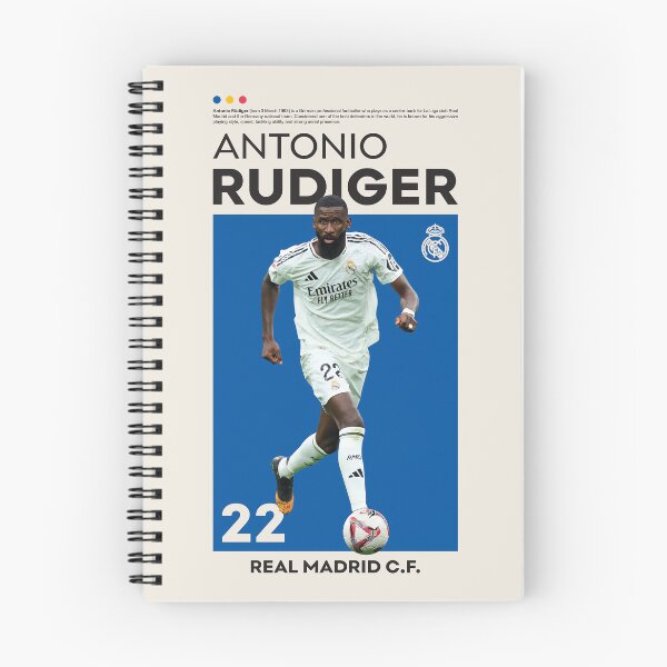 Artikelvorschau, Antonio Rüdiger entworfen und verkauft von MertArtDesigns.