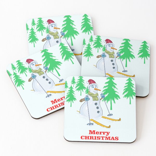 Item preview, Merry Christmas Snowman designed and sold by NOTRE-BONHEUR.