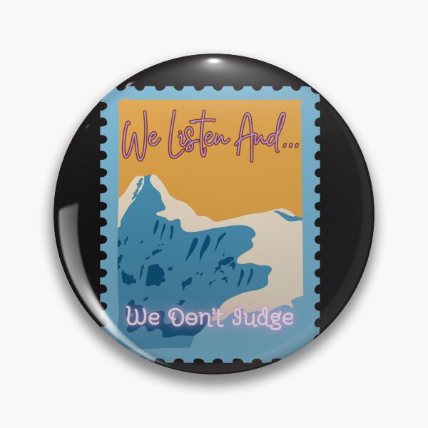 Item preview, We listen and we don't judge designed and sold by loveannastacia.