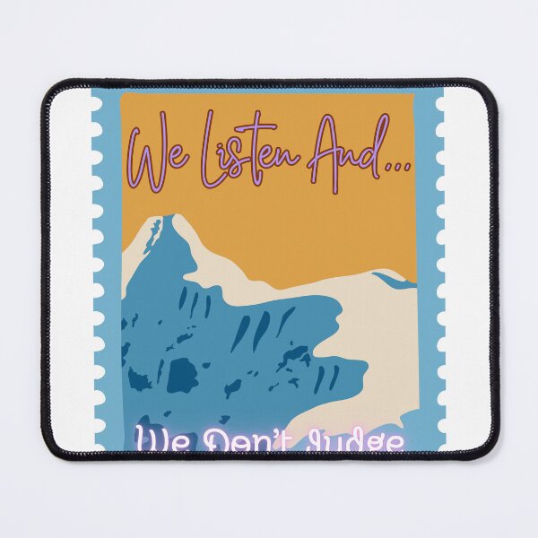 Item preview, We listen and we don't judge designed and sold by loveannastacia.