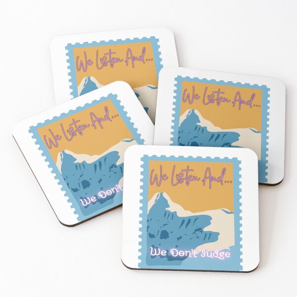 Item preview, We listen and we don't judge designed and sold by loveannastacia.