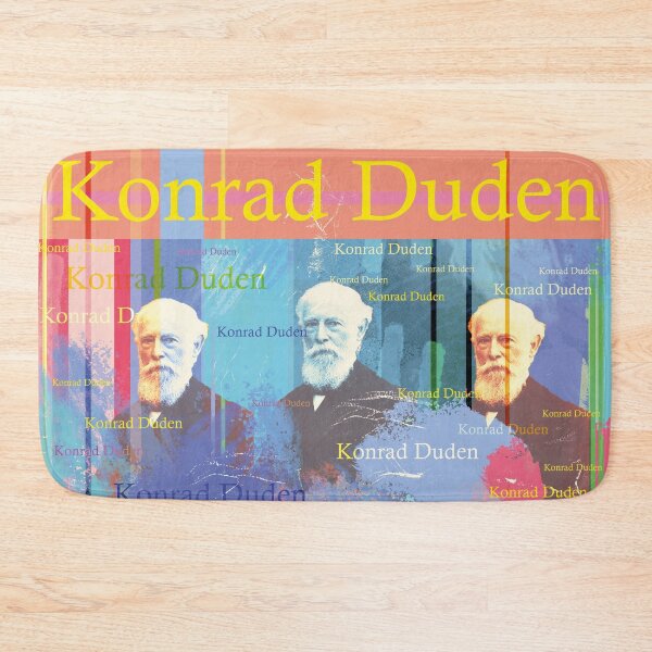 Item preview, Konrad Duden Portrait designed and sold by Mauswohn.