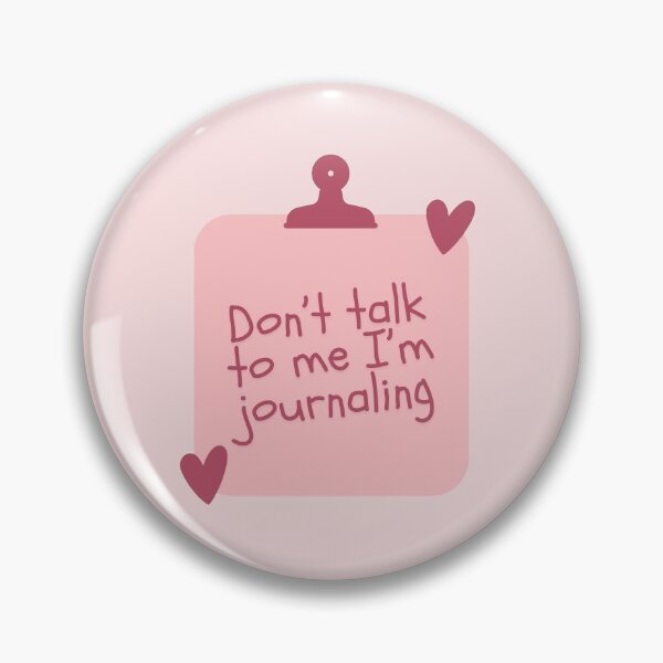 Item preview, Don't Talk To Me I'm Journaling Sticky Note  designed and sold by readinbythesea.