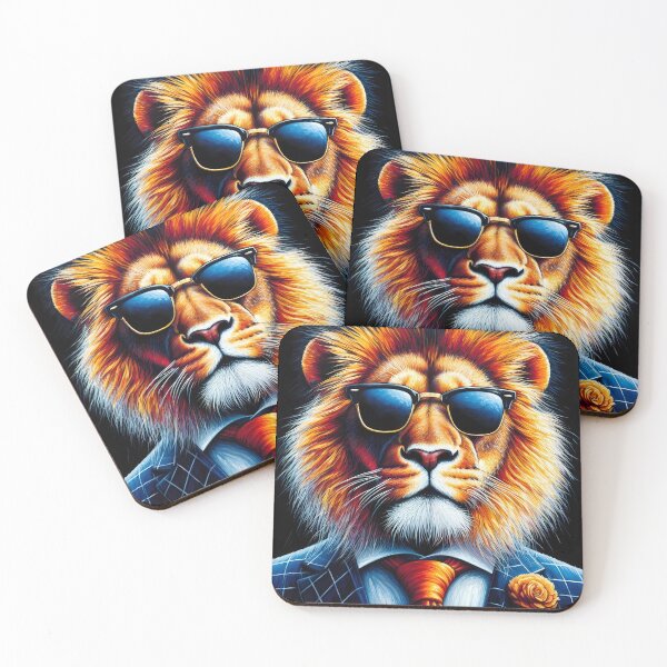 Item preview, Cool Lion designed and sold by Visual Nomad Club.