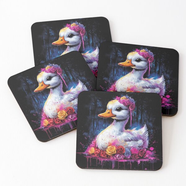 Item preview, Florally Duck designed and sold by Nocturne  Paws.