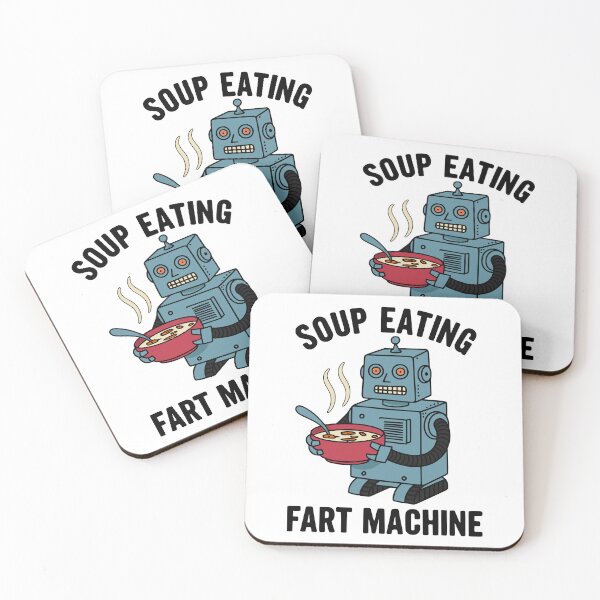 Item preview, Soup Eating Fart Machine Vintage designed and sold by My Kozy Shoppe.