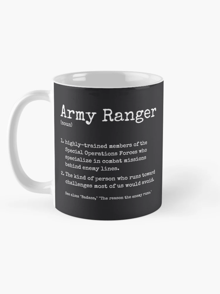Thumbnail 5 of 6, Coffee Mug, Army Ranger Definition designed and sold by HowToCanadian.