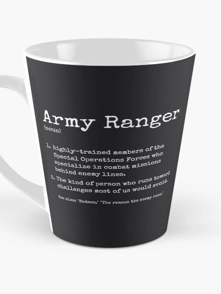 Thumbnail 3 of 4, Coffee Mug, Army Ranger Definition designed and sold by HowToCanadian.
