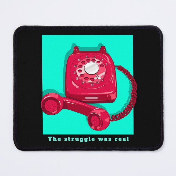 Item preview, Retro phone The struggle was real designed and sold by Texasgal15.