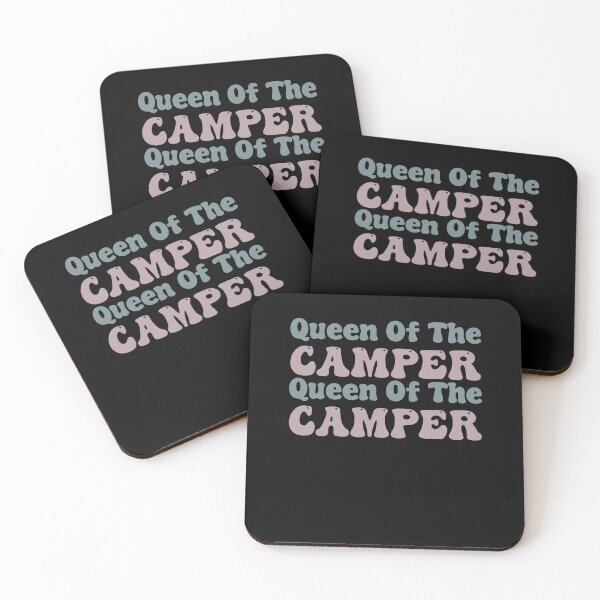 Item preview, Queen of the camper- Camping  designed and sold by VinsendDraconi.