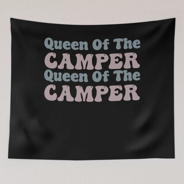 Item preview, Queen of the camper- Camping  designed and sold by VinsendDraconi.