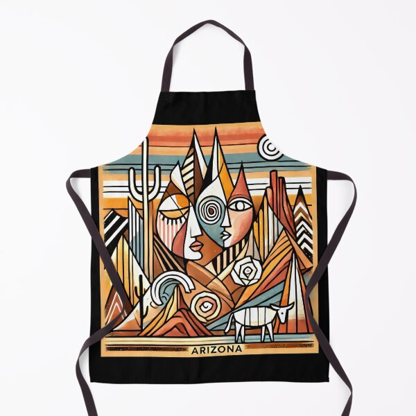 Item preview, Sedona Cubism Art – Red Rocks and Vortex Vibes designed and sold by OzzFrequency.
