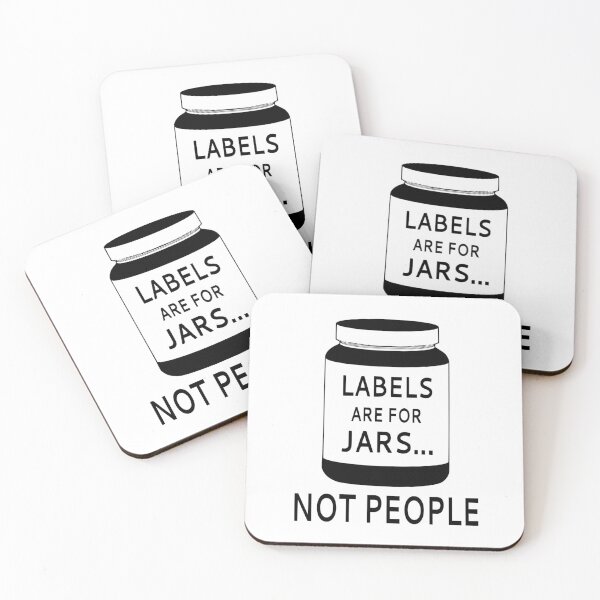 Item preview, Labels Are For Jars Not People designed and sold by coolfuntees.