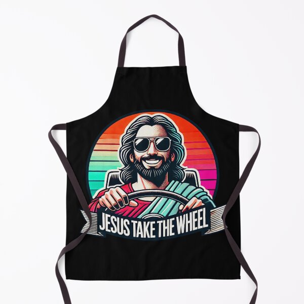 Item preview, Jesus Take The Wheel designed and sold by plushism.