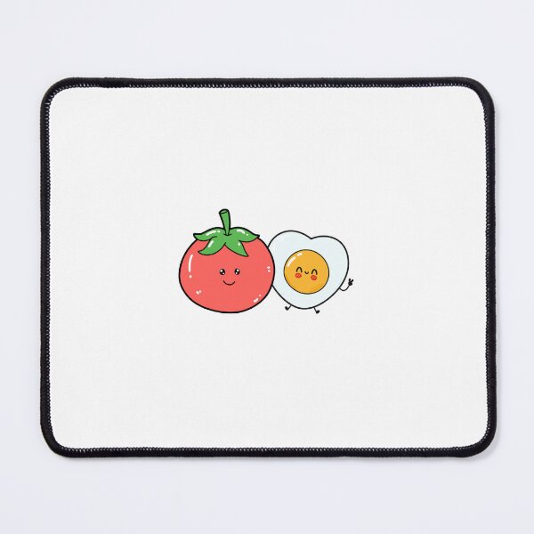 Item preview, Tomato and Fried Egg Besties Sticker designed and sold by colormecanto.