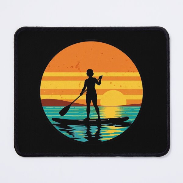 Item preview, Paddle Board SUP Stand Up Surf Sunset designed and sold by Kia Blaze.