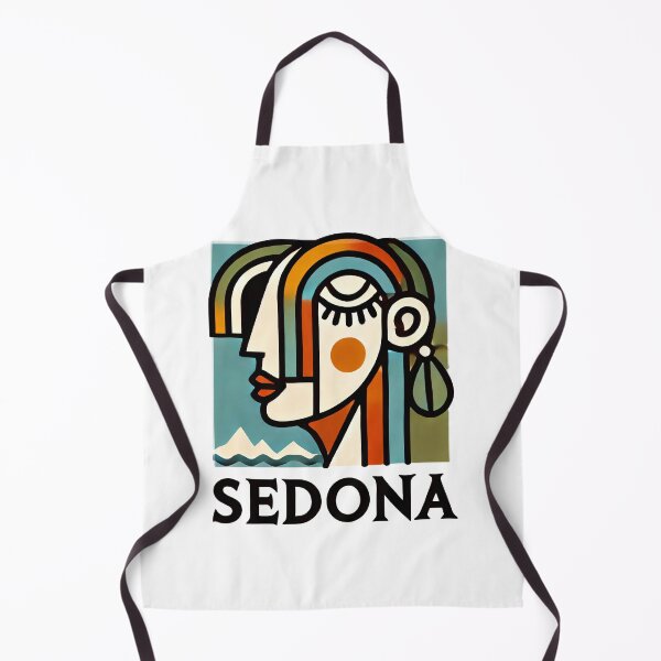 Item preview, Sedona Cubism Art – Red Rocks and Vortex Vibes designed and sold by OzzFrequency.