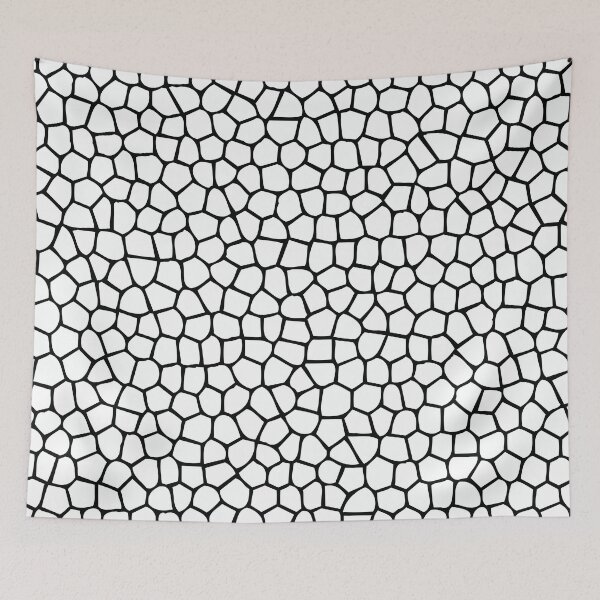 Aperçu de l'œuvre Motif de mosaïque abstrait créée et vendue par mozizy.