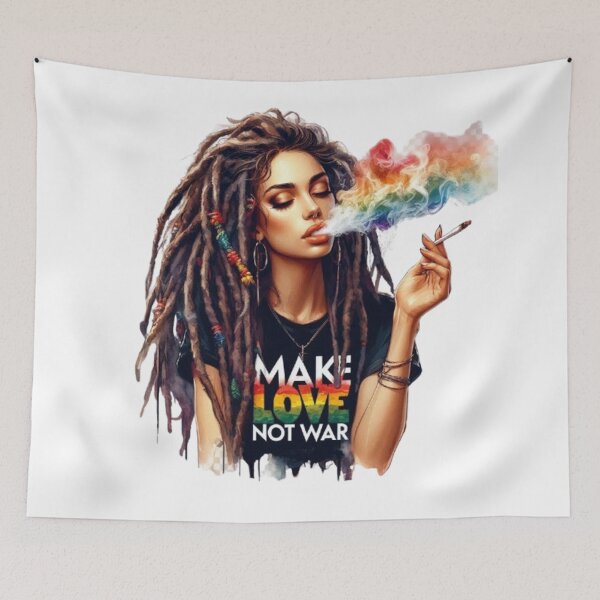 Item preview, "Make Love, Not War: A World of Peace" designed and sold by CHRIST5000.