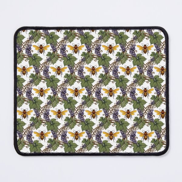Item preview, Arkansan State Honey Bee And Grape Vine Pattern Design designed and sold by taiche.