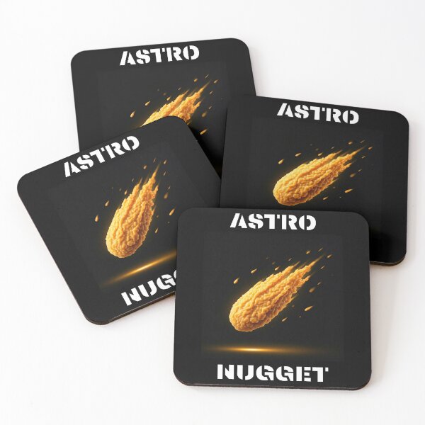 Item preview, ASRTO NUGGET Funny Astronomic Chicken Nugget Design designed and sold by Kaczorek-Shop.