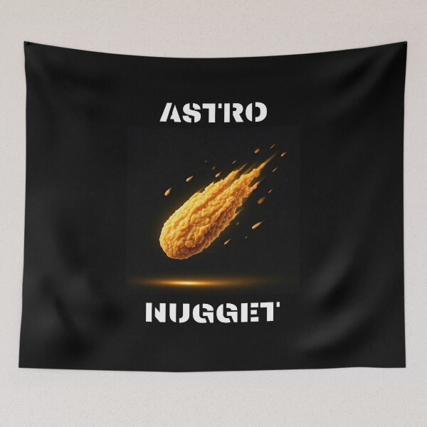 Item preview, ASRTO NUGGET Funny Astronomic Chicken Nugget Design designed and sold by Kaczorek-Shop.